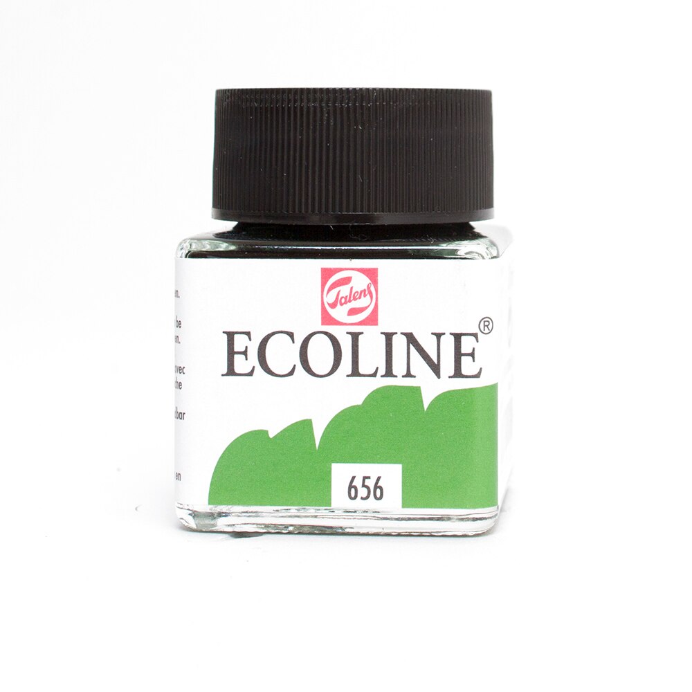 Ecoline, Liquid, Watercolor, 30ml, Jar, Forest Green